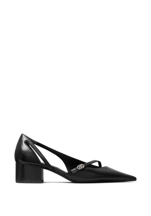 Tory Burch Double T buckle d'Orsay pumps - Black
