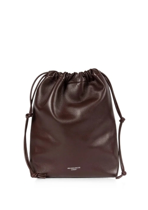 Ann Demeulemeester large Philippa bucket bag - Brown