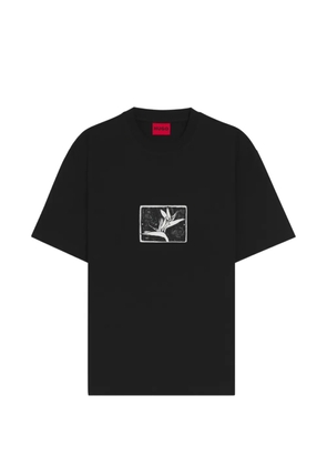 HUGO graphic-print T-shirt - Black