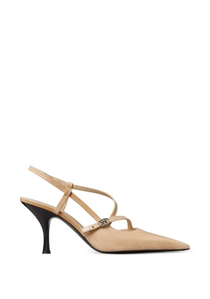 Tory Burch Double T buckle pumps - Neutrals