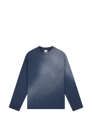 Arte Antwerp logo-print faded-effect sweater - Blue