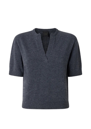 PINKO short-sleeve V-neck sweater - Grey