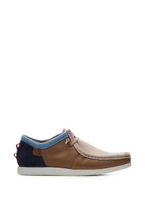 Clarks Originals Shacrelite Moc panelled Derby shoes - Brown