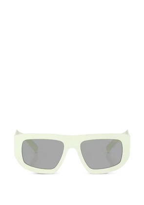 Prada Eyewear geometric-frame sunglasses - Green