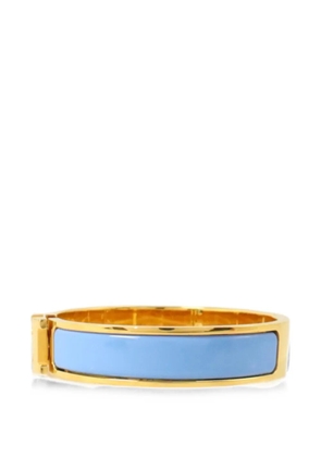 Hermès Pre-Owned Clic H enamel bangle bracelet - Gold