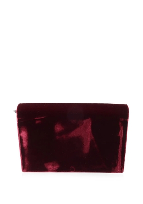 Saint Laurent Pre-Owned Tassel chain shoulder bag - Red