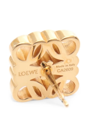 Loewe Pre-Owned 2020s Anagram earrings - Gold