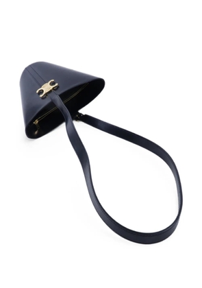 Celine Pre-Owned Triomphe-plaque bucket bag - Black