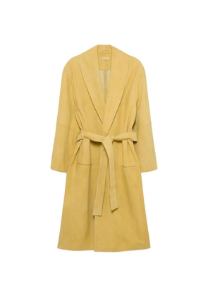 Simkhai Enola suede coat - Yellow
