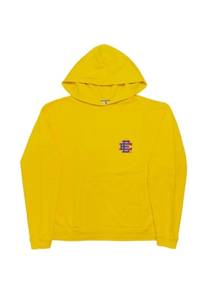 ERIC EMANUEL logo-print hoodie - Yellow