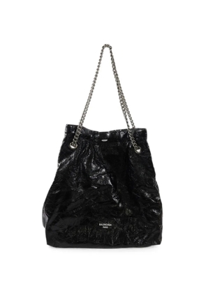 Balenciaga Pre-Owned Crush chain-strap tote bag - Black