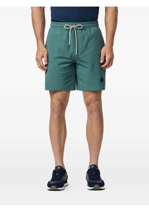 Hackett London HS diamond-badge track shorts - Green