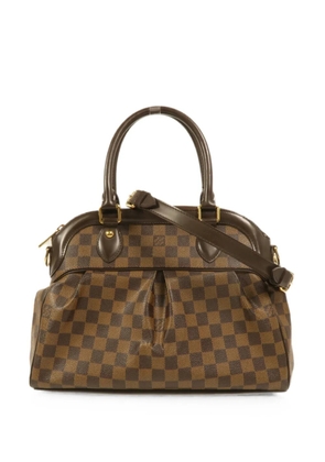 Louis Vuitton Pre-Owned PM Trevi Damier-pattern shoulder bag - Brown