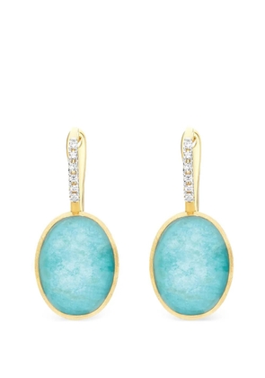 NANIS Ciliegine amazonite diamond earrings - Gold