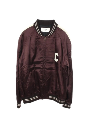 Celine Pre-Owned 2010s Souvenir Teddy bomber jacket - Brown