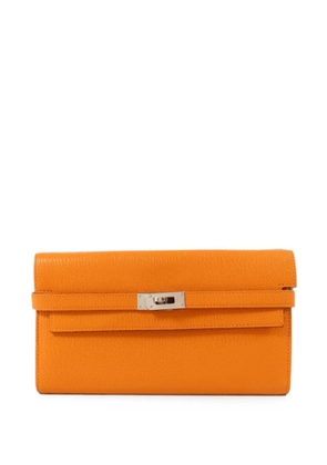 Hermès Pre-Owned 2014 Kelly Long wallet - Orange