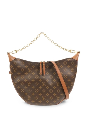 Louis Vuitton Pre-Owned Monogram crescent-shape hobo shoulder bag - Brown