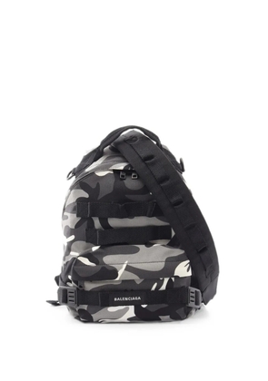 Balenciaga Pre-Owned 2010s small Army Multi-Carry camouflage backpack - Grey