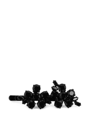 Simone Rocha mini Hellebore flower hair clip - Black