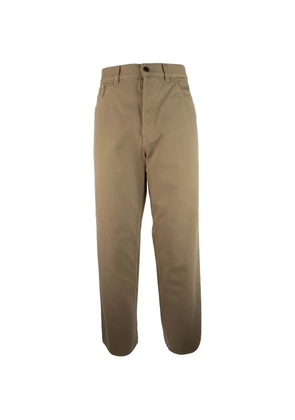 Prada logo-plaque jeans - Brown