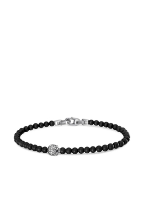 David Yurman Memento Mori skull bracelet (4mm) - Silver
