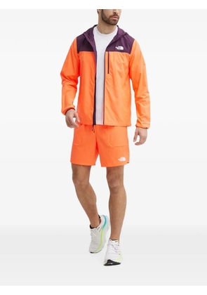 The North Face logo-print track shorts - Orange