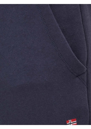 Napapijri logo-patch track pants - Blue