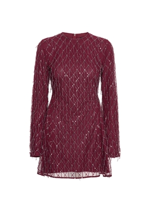 ROTATE BIRGER CHRISTENSEN sequins mini flared dress