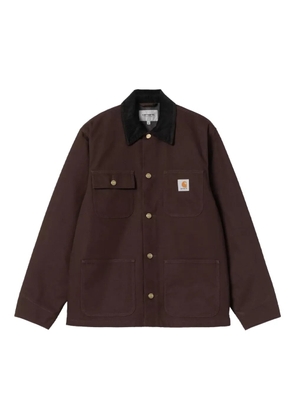 Carhartt WIP Michigan corduroy-collar jacket - Brown