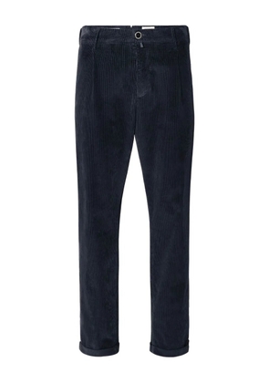 Jacob Cohën logo-patch trousers - Blue
