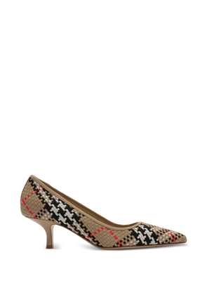 Burberry Check dame pumps​ - Neutrals