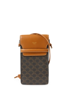 Celine Pre-Owned 2021 Triomphe mini bag - Brown