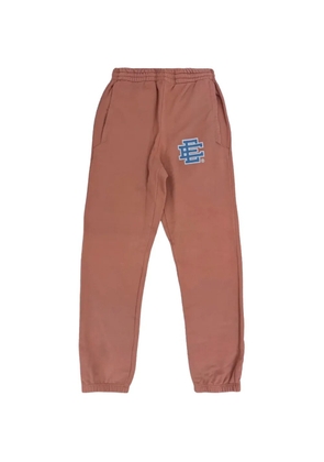 ERIC EMANUEL logo-print track pants - Brown