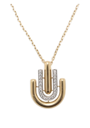 David Webb Unity diamond necklace - Gold