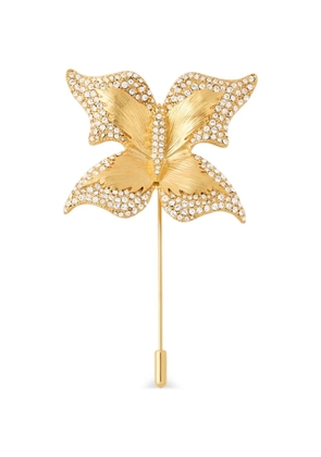 Giuseppe Zanotti Mariposa pin - Gold