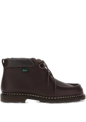 Paraboot Mucy lace-up leather boots - Brown