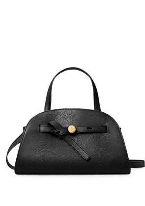 Tory Burch small Romy leather tote bag - Black