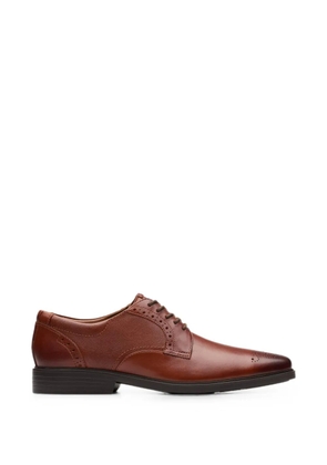 Clarks Originals Clarkslite Tie brogue-detail Derby shoes - Brown