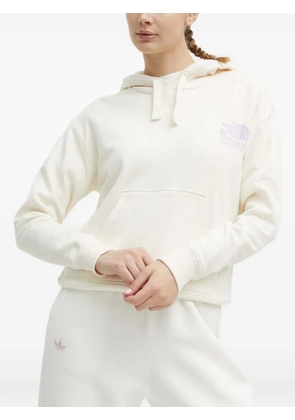 The North Face graphic-print hoodie - Neutrals