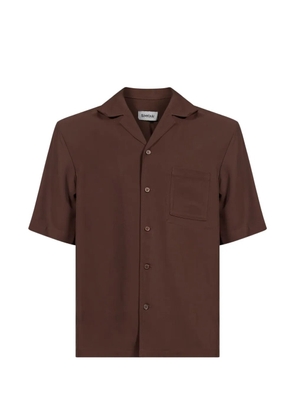 Simkhai Cade Camp short-sleeve shirt - Brown