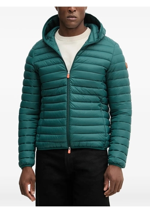 Save The Duck Donald zip-fastening hooded jacket - Green
