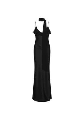 ROTATE BIRGER CHRISTENSEN V-neck slip dress - Black