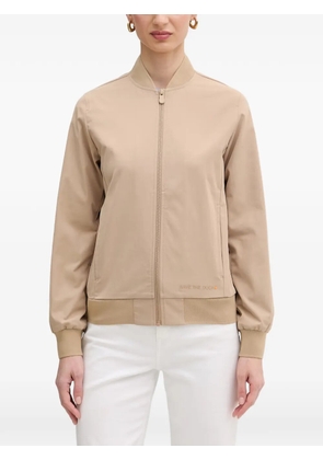 Save The Duck ribbed bomber jacket - Neutrals