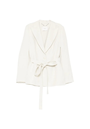 JOSEPH Vinca belted jacket - White