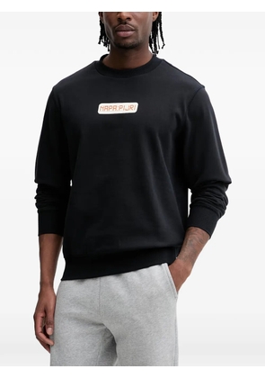 Napapijri Sol logo-print sweatshirt - Black
