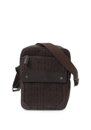 Givenchy Pre-Owned monogram-pattern shoulder bag - Brown