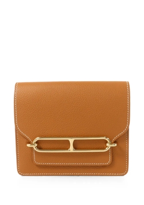 Hermès Pre-Owned Roulis Slim bifold wallet - Brown