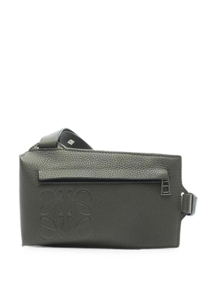 Loewe Pre-Owned 2010s Vertical T-pocket belt bag - Green