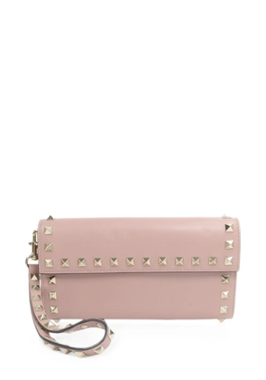 Valentino Garavani Pre-Owned Rockstud wristlet wallet - Pink