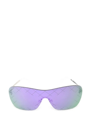 CHANEL Pre-Owned CC quilted sunglasses - Purple